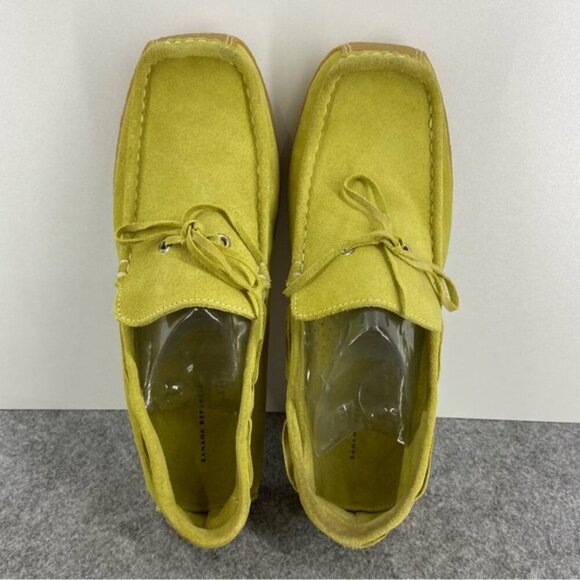 Banana Republic Yellow Suede Loafers - Picture 8 of 12